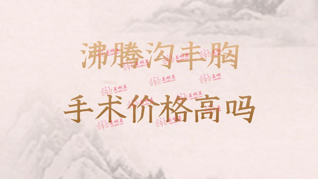 福州海峡林沸腾做的沸腾沟丰胸手术价格高吗? 福州海峡林沸腾做的沸腾沟丰胸手术价格高吗?